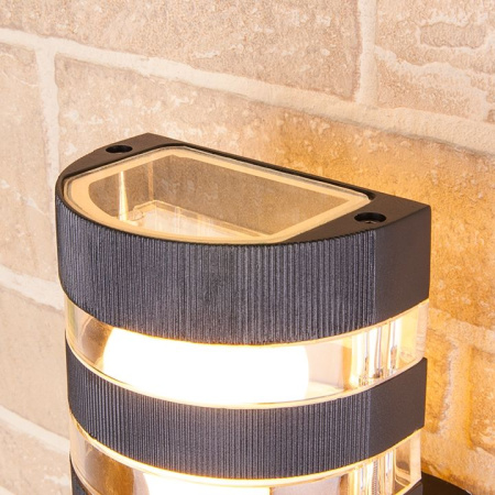 картинка Настенный светильник уличный 1443 TECHNO черный от магазина BTSvet