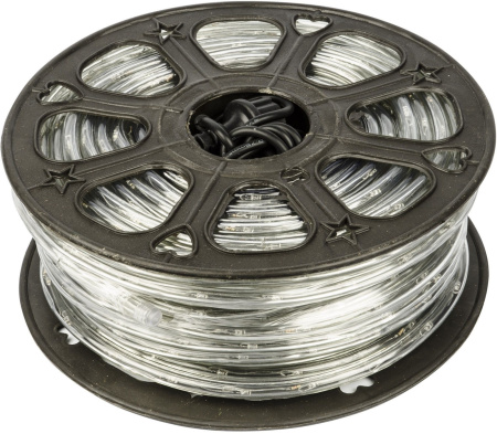 картинка Гирлянда светодиодная Дюралайт. 50м. С контроллером. Белый свет. ULD ULD-D50 50M/С08 IP44 WHITE от магазина BTSvet