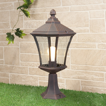 Наземный фонарь Virgo S капучино