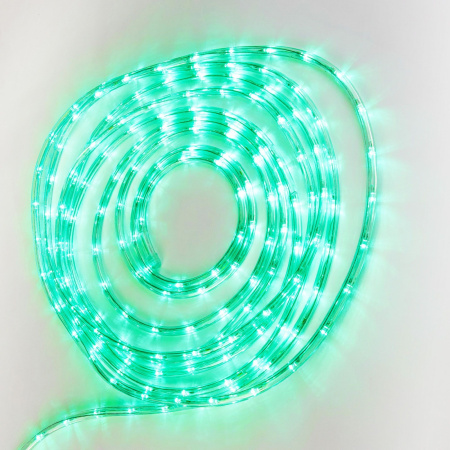 картинка Гирлянда светодиодная Дюралайт. 8м. С контроллером. Зеленый свет ULD ULD-D50 8M/С08 IP44 GREEN от магазина BTSvet