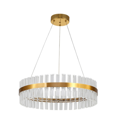 картинка Подвесная люстра светодиодная хрустальная с пультом и управлением смартфоном регулировка яркости цветовой температуры ночной режим и таймер INNOVATION STYLE 83010 от магазина BTSvet