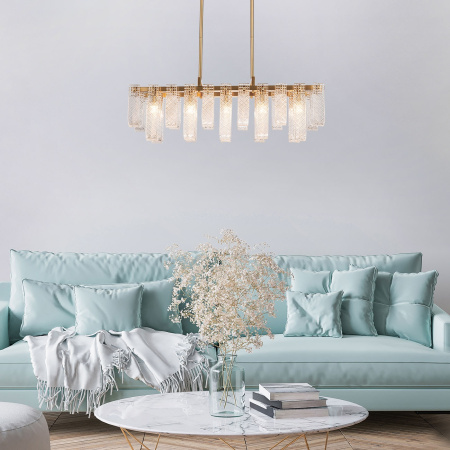 картинка Подвесная люстра на штанге Indigo BRINA V000367 от магазина BTSvet