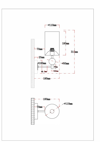 картинка Бра Matar A4027AP-1PB от магазина BTSvet