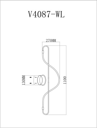 картинка Бра светодиодное True V4087-WL от магазина BTSvet