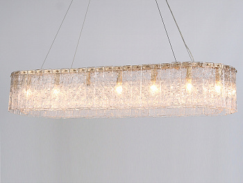 Подвесная люстра хрустальная 10820/120 brass oval