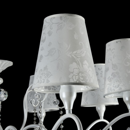 картинка Подвесная люстра с хрусталем Adelaide FR2306-PL-08-W от магазина BTSvet