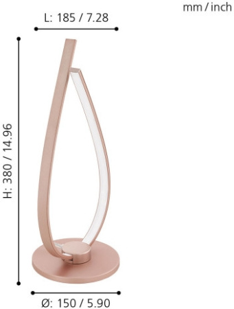 картинка Интерьерная настольная лампа Palozza 97364 от магазина BTSvet