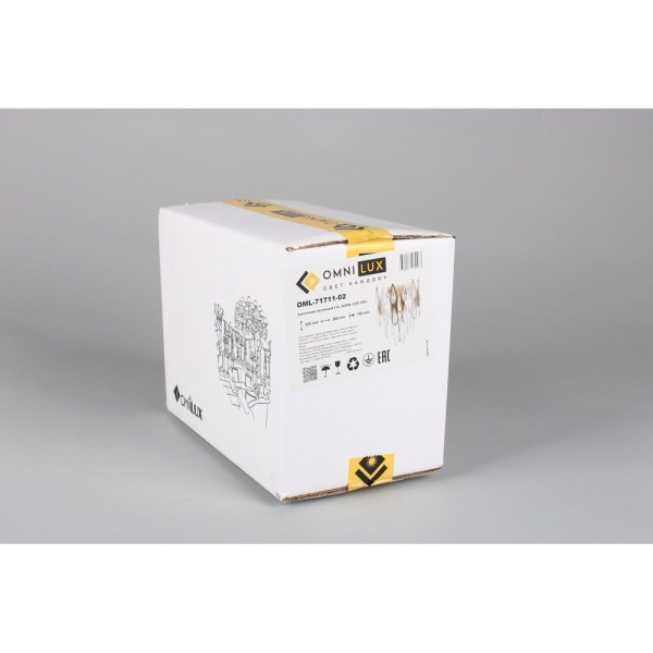 картинка Настенный светильник хрустальный Riposto OML-71711-02 от магазина BTSvet