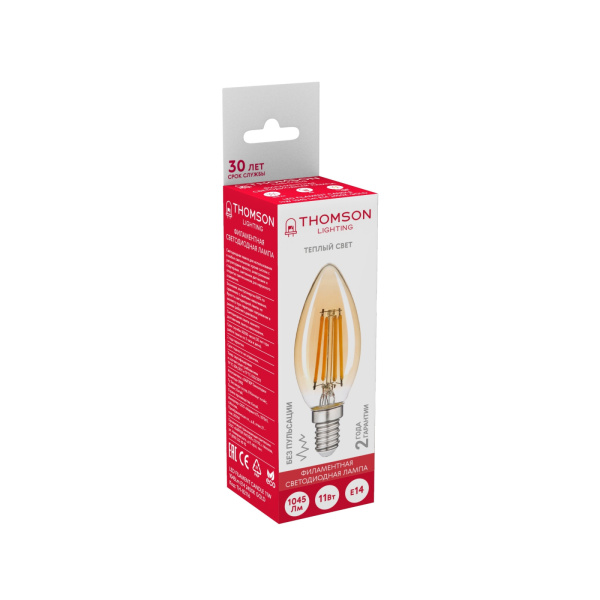 картинка Лампочка светодиодная филаментная Candle TH-B2116 от магазина BTSvet