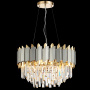 картинка Подвесная люстра хрустальная QUEEN II 81450/8C GOLD от магазина BTSvet