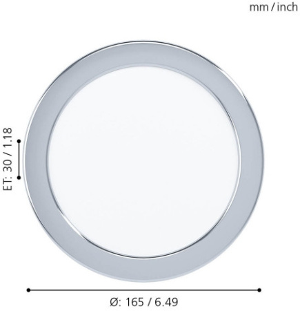 картинка Встраиваемый светильник светодиодный Fueva 5 99205 IP44 от магазина BTSvet