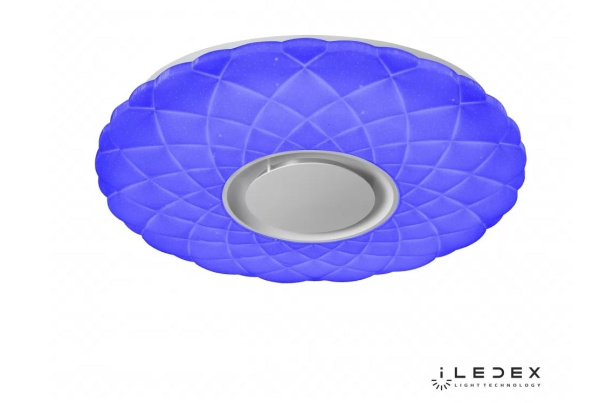 картинка Потолочный светильник светодиодный диммируемый с пультом RGB Sphere ZN-XU60XD-GSR-Y от магазина BTSvet