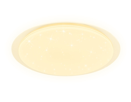 картинка Потолочный светильник светодиодный с пультом регулировкой яркости и цветовой температуры ночным режимом Orbital Dance FF470 RGB от магазина BTSvet