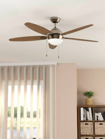 картинка Потолочная люстра с вентилятором и выключателем Susale 35042 от магазина BTSvet