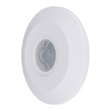 картинка Датчик движения SNS-M-11 6m 2,2-4m 2000W IP20 360 Белый от магазина BTSvet