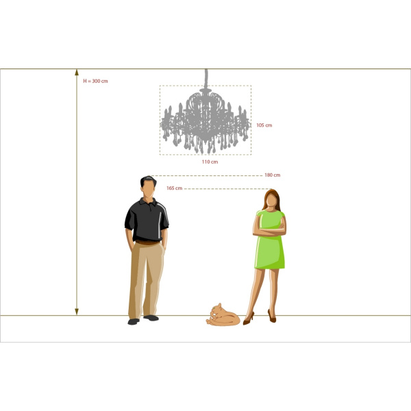 картинка Подвесная люстра Sjuzanna 458010524 от магазина BTSvet