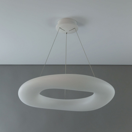 картинка Подвесной светильник светодиодный с управлением голосом и смартфоном с пультом регулировкой цветовой температуры и яркости Стратус Смарт CL732A800GS RGB от магазина BTSvet