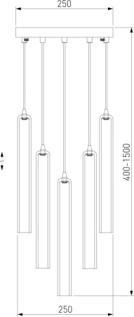 картинка Подвесной светильник Lynn 50381/5 от магазина BTSvet