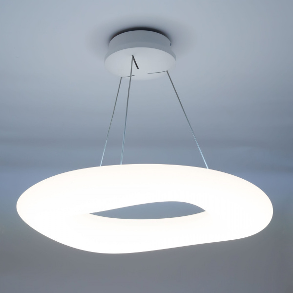 картинка Подвесная люстра светодиодная с пультом и управлением смартфоном регулировкой цветовой температуры и яркости RGB Стратус Смарт CL732A520GS от магазина BTSvet