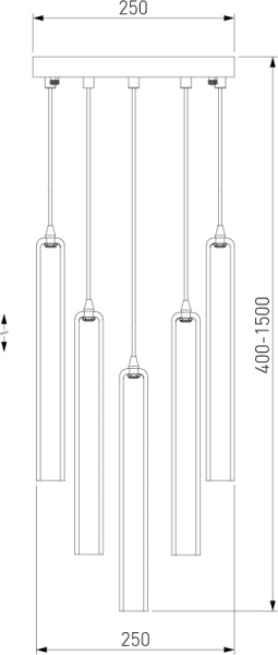 картинка Подвесной светильник Lynn 50381/5 от магазина BTSvet