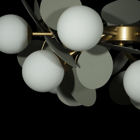 картинка Потолочная люстра светодиодная Matisse 10008/10 Grey от магазина BTSvet