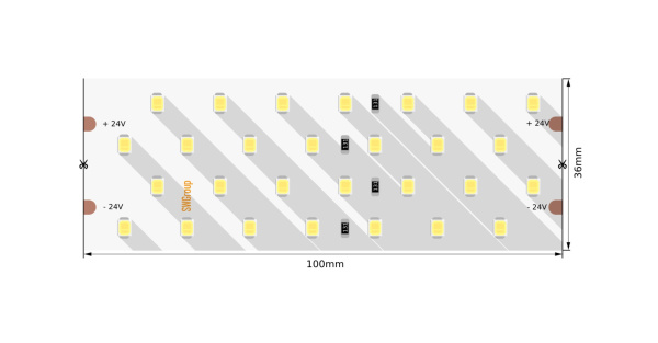 Светодиодная лента SWG2P280-24-26-NW-20