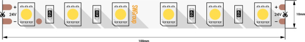 Светодиодная лента SWG560-24-14.4-WW