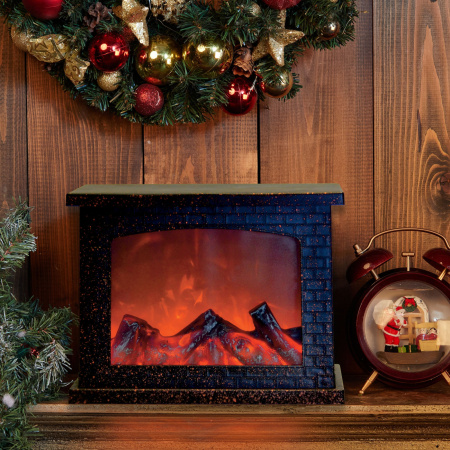 картинка Световая фигура светодиодная ULD-L2821-005/DNB/RED BROWN FIREPLACE от магазина BTSvet