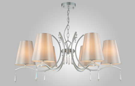 картинка Подвесная люстра RENATA SP6 SILVER от магазина BTSvet
