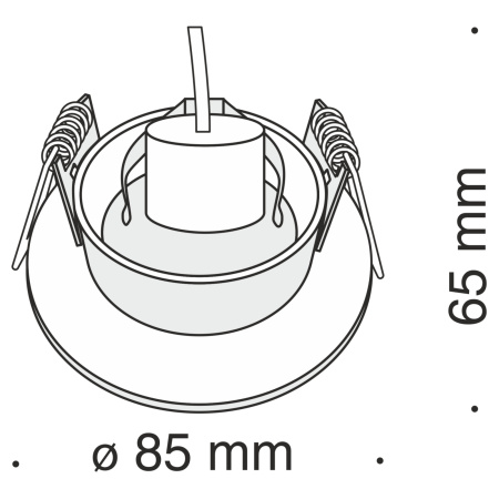 картинка Встраиваемый светильник Slim DL027-2-01W от магазина BTSvet