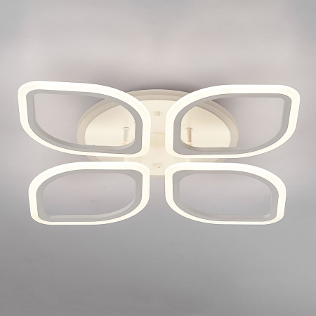 картинка Потолочная люстра светодиодная с пультом и управлением смартфоном регулировкой цветовой температуры и яркости RGB Ромби Смарт CL236A140E от магазина BTSvet