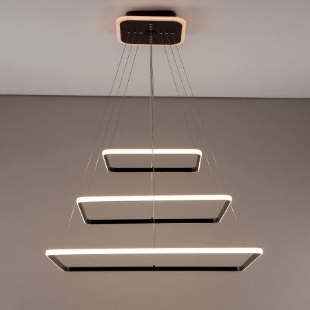 картинка Умная подвесная люстра Венге Неон Смарт CL731AK115E от магазина BTSvet