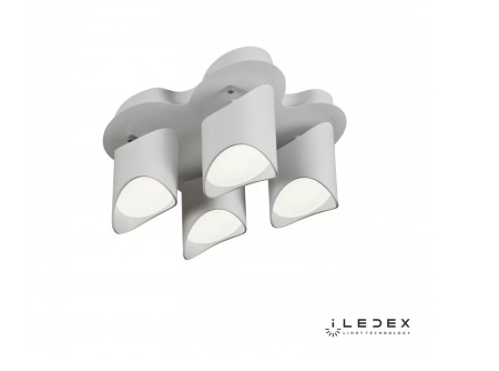 Потолочная люстра светодиодная диммируемая с пультом Nova 8189-4-X-T WH