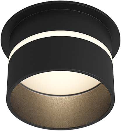 Встраиваемый светильник DK2404-BK IP44