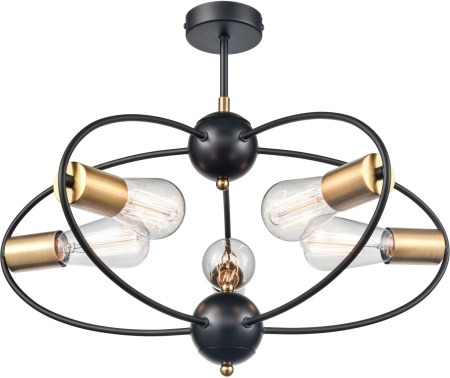 картинка Потолочная люстра на штанге Crea VL6522L05 от магазина BTSvet