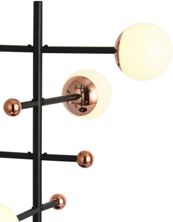 картинка Интерьерная настольная лампа светодиодная LED LAMPS 81344/1T GOLD BLACK от магазина BTSvet