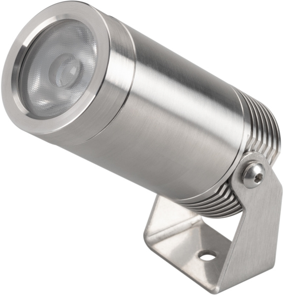 Подводный светодиодный светильник KT-WATER-R44-8W White6000 (SL, 24 deg, 12V) (Arlight, IP68 Металл, 3 года) 032756