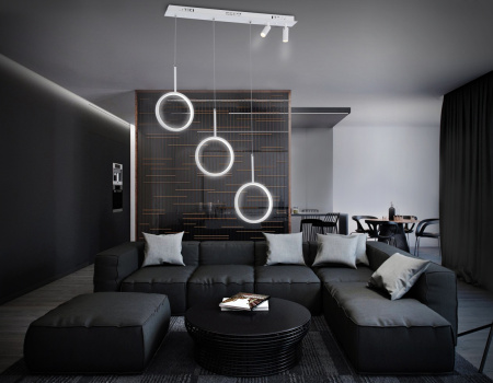 картинка Подвесной светодиодный светильник с пультом COMFORT FL5277 от магазина BTSvet