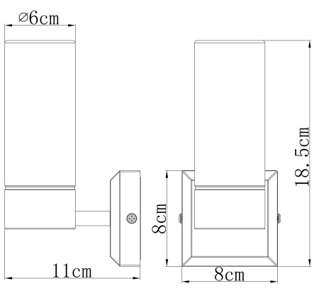картинка Бра влагозащищенное Space 7815 от магазина BTSvet