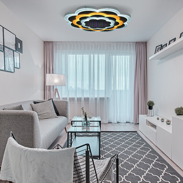 картинка Потолочный светильник светодиодный с пультом Galaxy H817-8 от магазина BTSvet