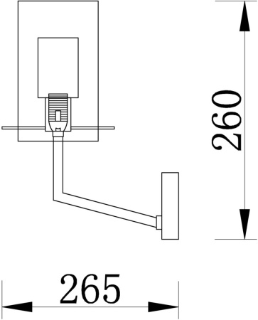 картинка Бра настенное Felicity FR5206WL-01FG от магазина BTSvet