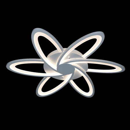 картинка Потолочная люстра светодиодная с пультом и управлением со смартфона регулировкой яркости и цветовой температуры ночной режим таймер HIGH-TECH LED LAMPS 82008 от магазина BTSvet