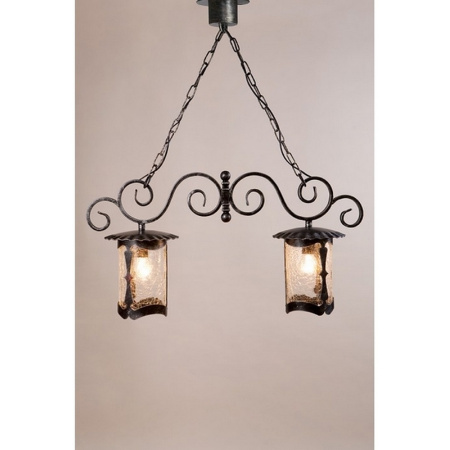 Кованый уличный светильник подвесной Valencia 190-02/brg-03