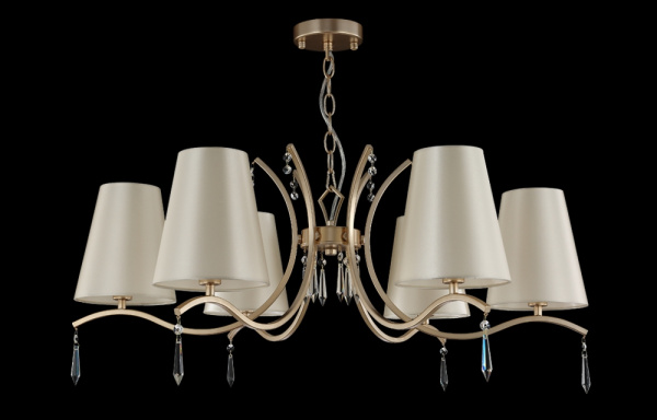 картинка Подвесная люстра RENATA SP6 GOLD от магазина BTSvet