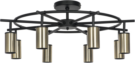 Люстра потолочная на штанге Rullo LR718318 (571718+214431-8)