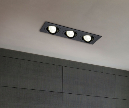 картинка Встраиваемый светильник Atom DL024-2-03B от магазина BTSvet