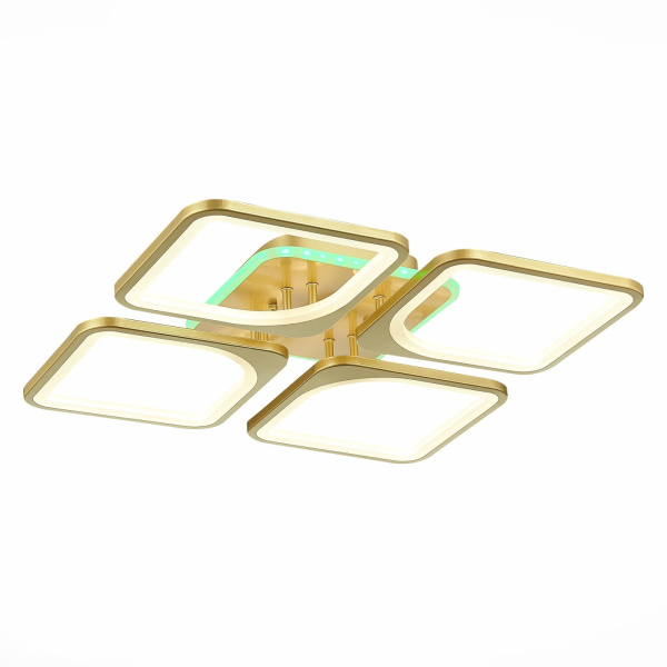 Потолочная люстра светодиодная диммируемая с пультом регулировкой цветовой температуры и яркости Valiano SLE500422-04