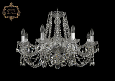 Хрустальная подвесная люстра 11.11.8.240.Cr.Sp