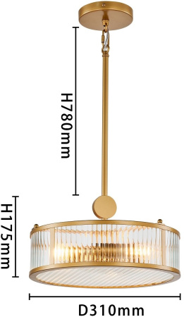 картинка Подвесная люстра Radiales 3099-3P от магазина BTSvet