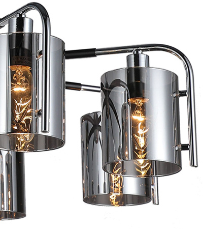 картинка Потолочная люстра на штанге Elegant 671/8P E14*40W Chrome от магазина BTSvet